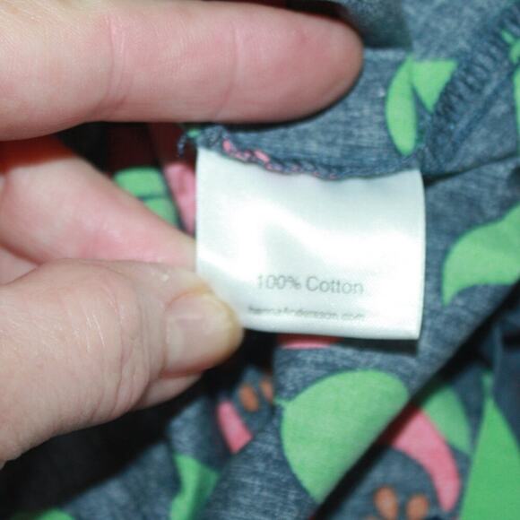 Hanna Andersson Girl's Dress with Apple Print Size EU 140 US 10 - Picture 6 of 7